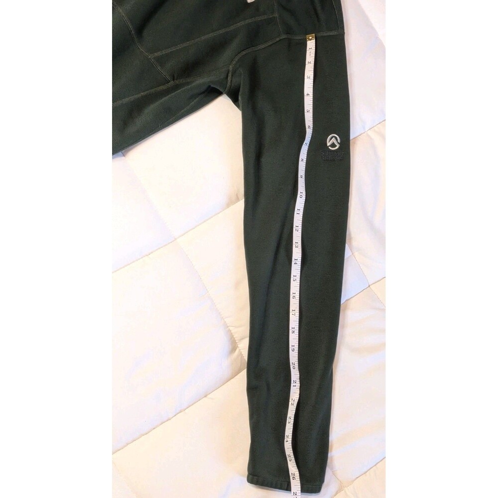 The North Face Summit Series 1/4 Zip Fleece Pullover Green Men's Medium Pocket - Picture 8 of 10